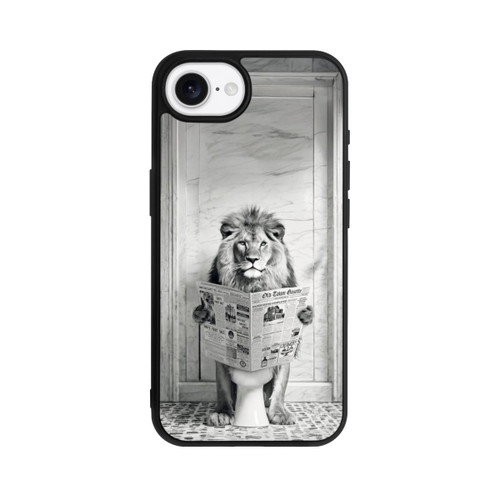 Apple iPhone 16e Base Case Lion Toilet