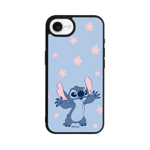 Apple iPhone 16e Base Case Stitch Pastel Flowers Blue