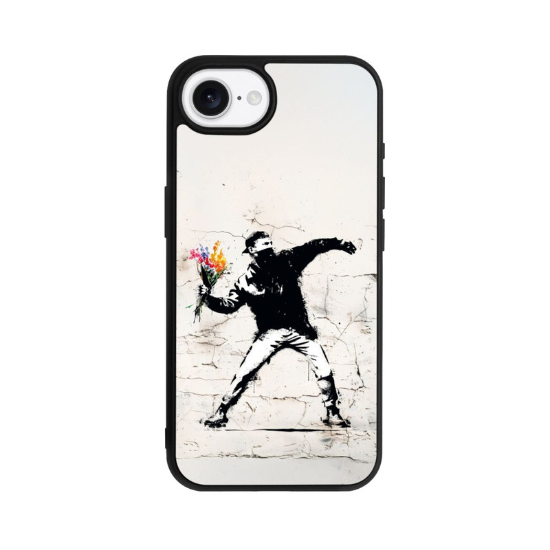 iPhone 16e Base Case Flowers Up Artwork