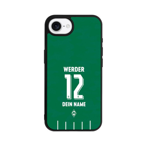 Apple iPhone 16e Base Case Werder Bremen Trikot Personalisierbar 25-26