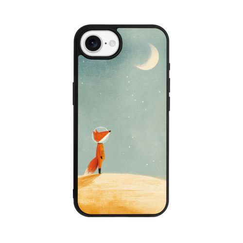 Apple iPhone 16e Base Case Fuchs im Mondlicht