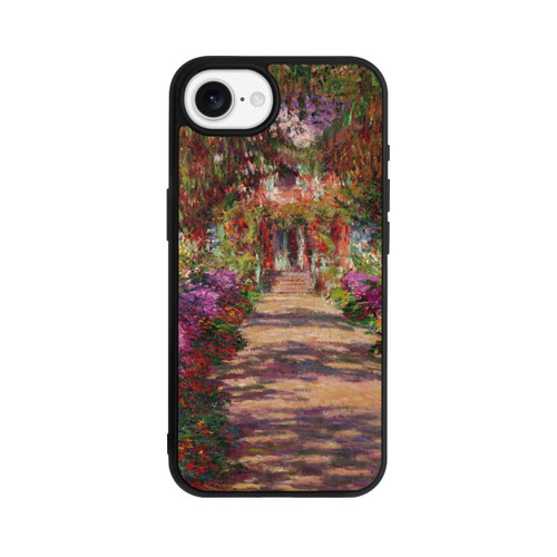 Apple iPhone 16e Base Case Eine Allee in Monets Garten in Giverny by Claude Monet