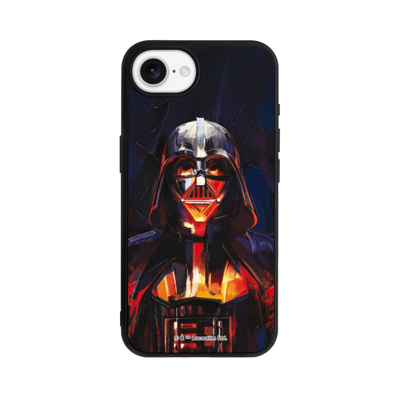 iPhone 16e Base Case Darth Vader Red Light Painting