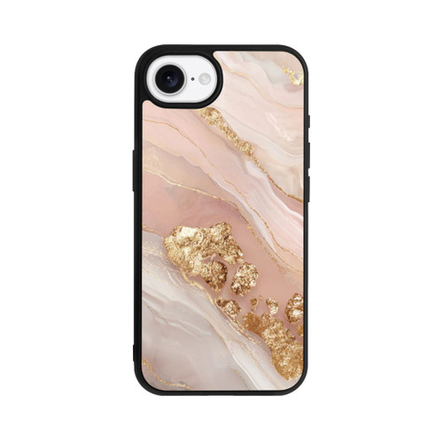 Apple iPhone 16e Base Case Eleganz Gold Marmor