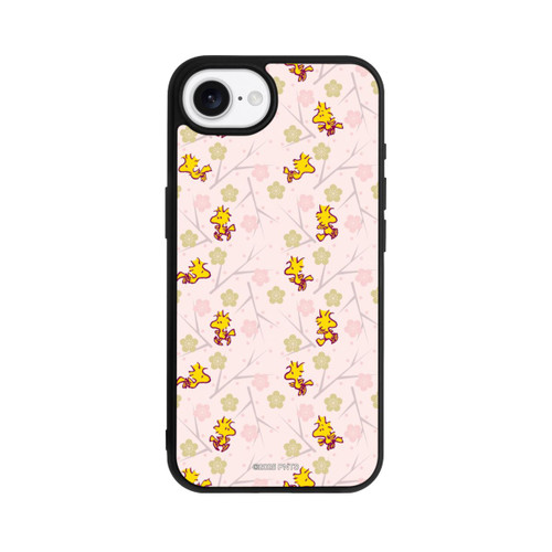 Apple iPhone 16e Base Case Woodstock Pink Muster