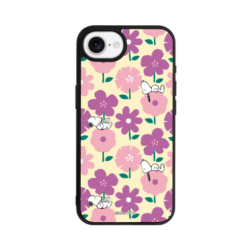 Apple iPhone 16e Base Case Peanuts Flower Pattern Yellow