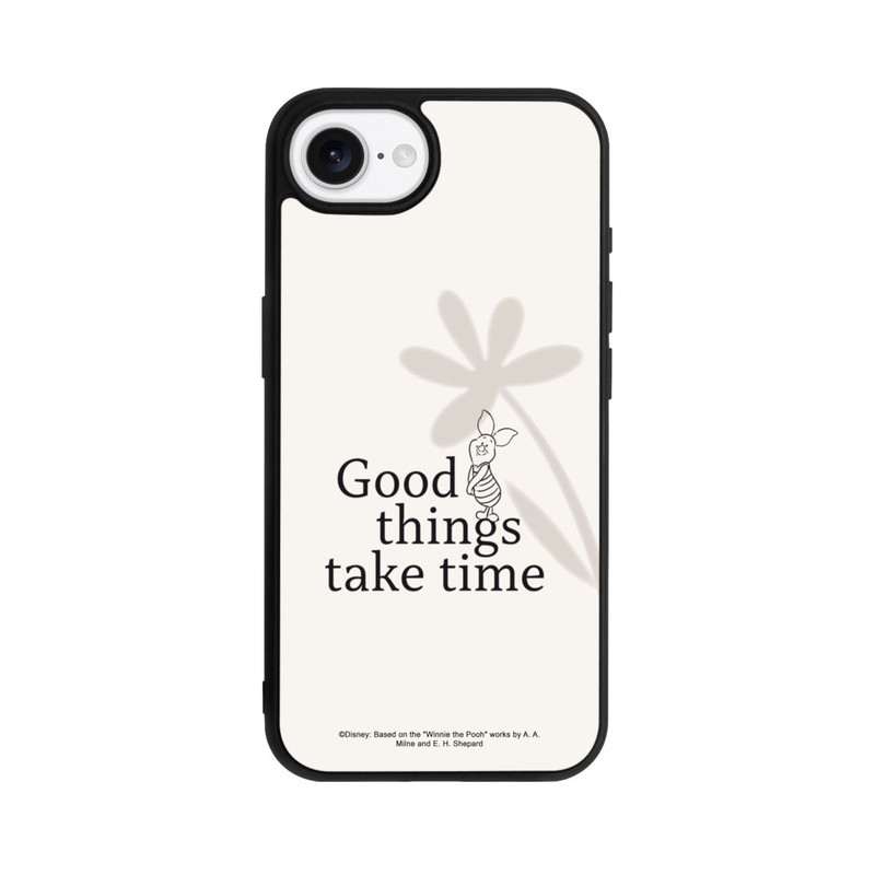 iPhone 16e Base Case Good Things Take time Ferkel