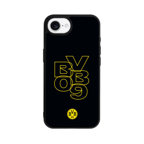 Apple iPhone 16e Base Case BVB09 Gelb Schwarz