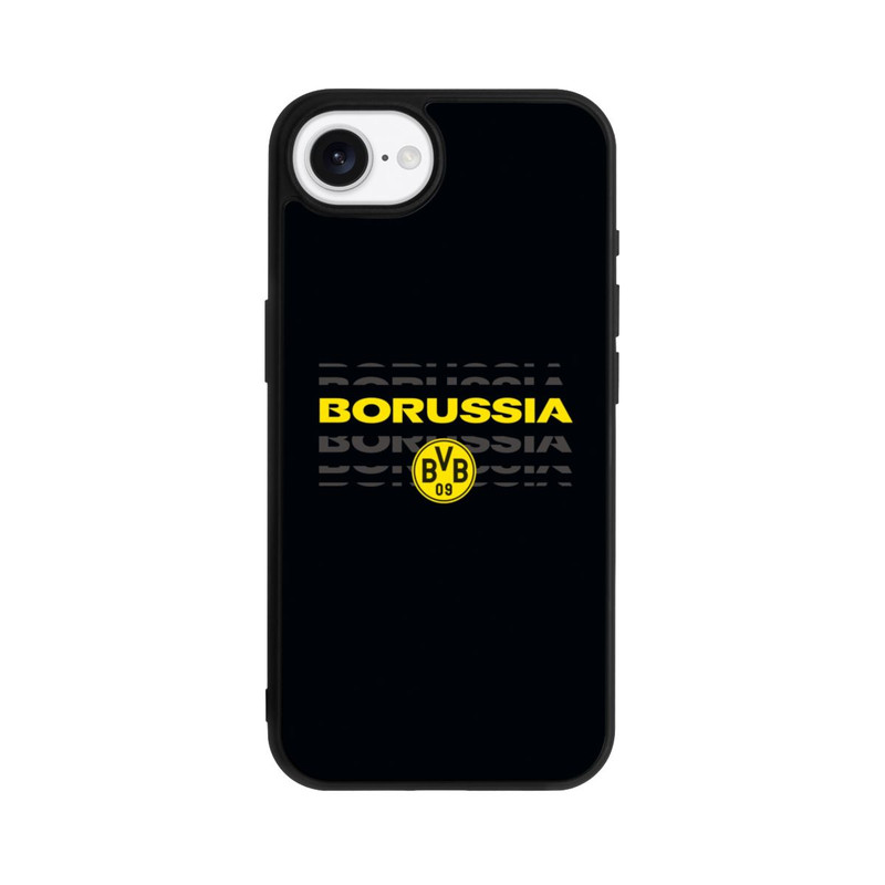 iPhone 16e Base Case Borrussia Gelb Schwarz
