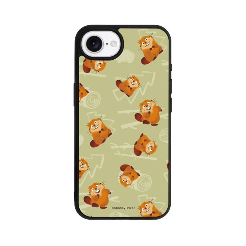 iPhone 16e Base Case Hoppers Muster Grün