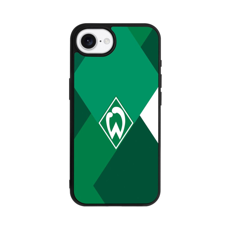 iPhone 16e Base Case Werder Bremen Rautenmuster