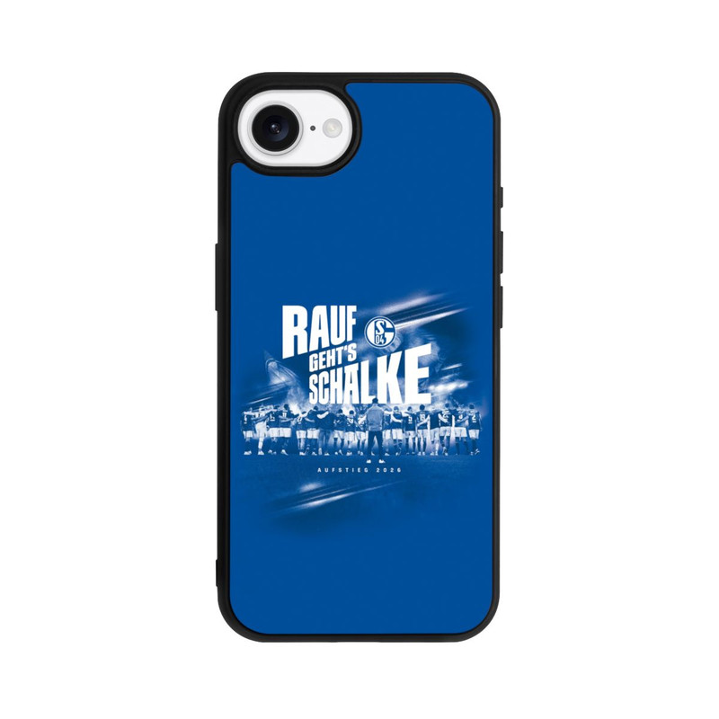 iPhone 16e Base Case Rauf geht's Schalke