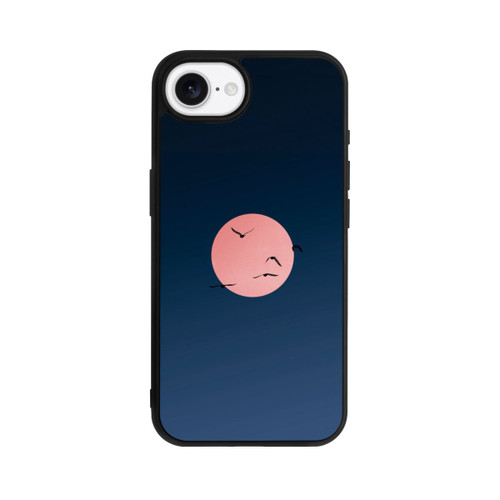 Apple iPhone 16e Base Case Summer Nights Red Moon
