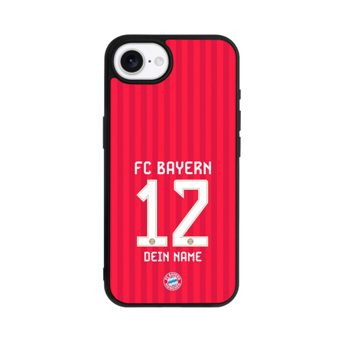 Apple iPhone 16e Base Case FC Bayern München Trikot Personalisierbar 26-27