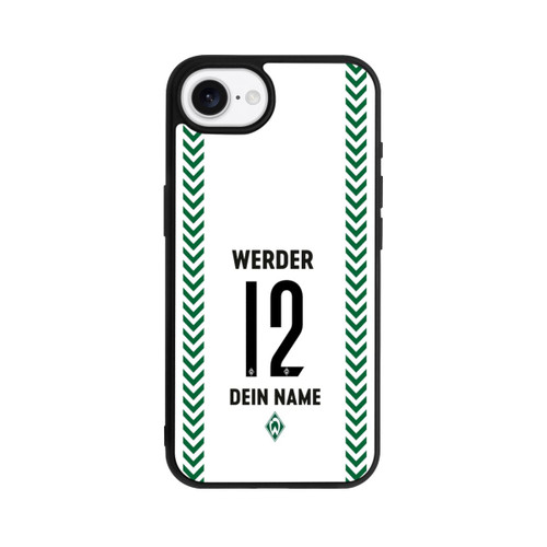Apple iPhone 16e Base Case Werden Bremen Trikot Personalisierbar 26-27