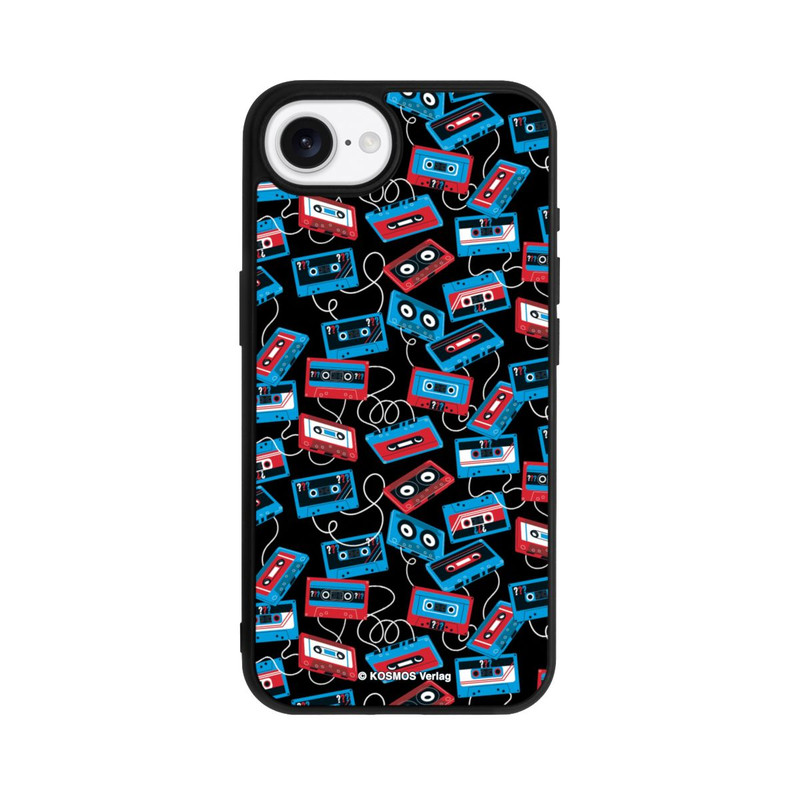 iPhone 16e Base Case Drei Fragezeichen B-Seite Muster