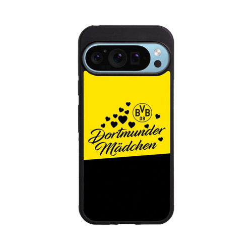 Google Pixel 9 Pro XL Base Case BVB Dortmunder Mädel Herzen