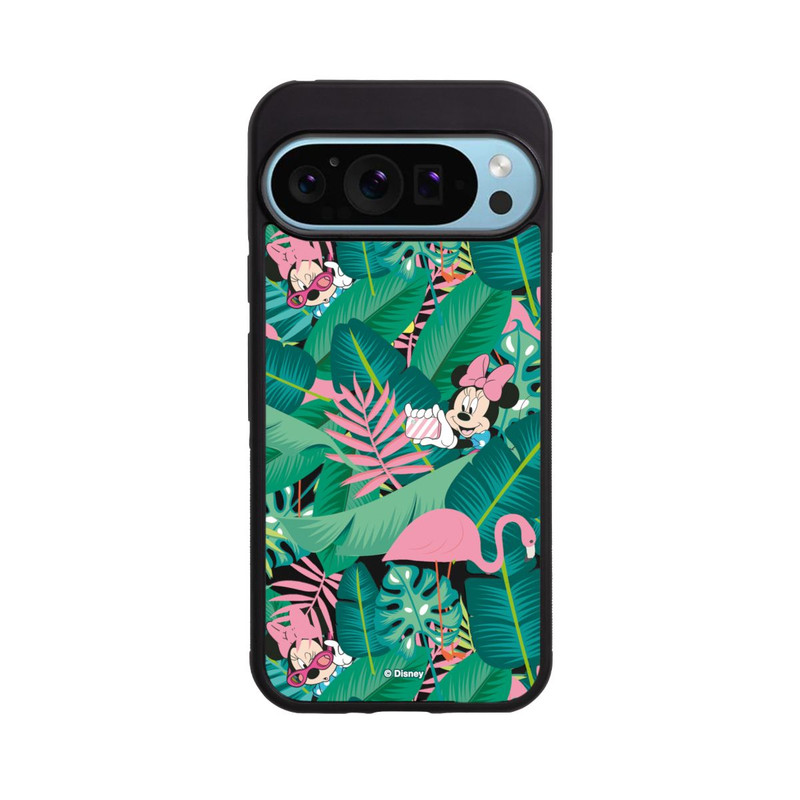 Pixel 9 Pro XL Base Case Minnie Summer Palmblätter ohne Hintergrund