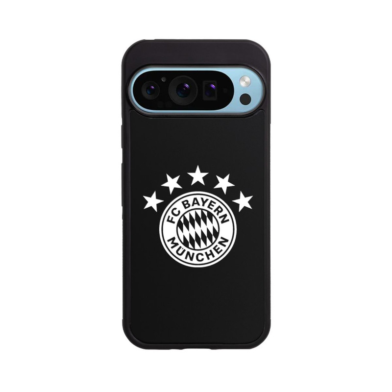 Pixel 9 Pro XL Base Case FCB Logo einfarbig mit Sternen - ohne Hintergrund