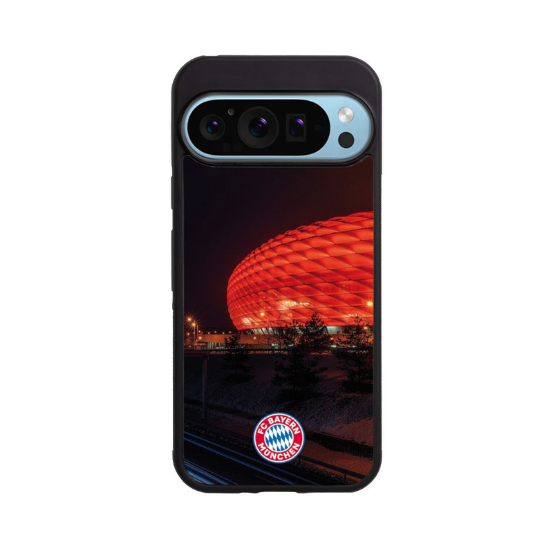 Pixel 9 Pro XL Base Case Allianz Arena bei Nacht FCB