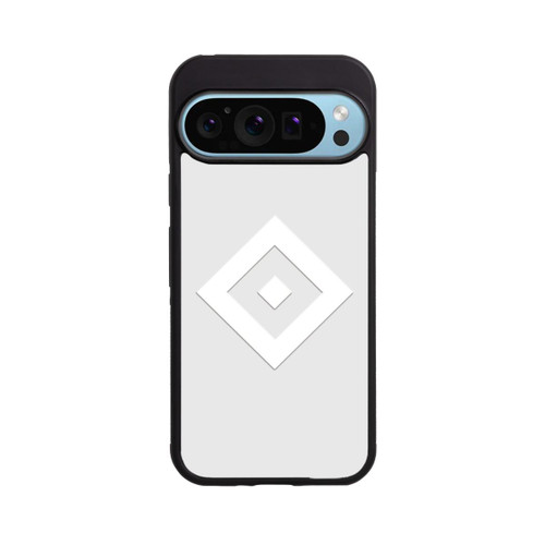 Google Pixel 9 Pro XL Base Case Rauten Logo auf HSV Grau
