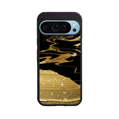 Google Pixel 9 Pro XL Base Case Marmoradern im Goldlook