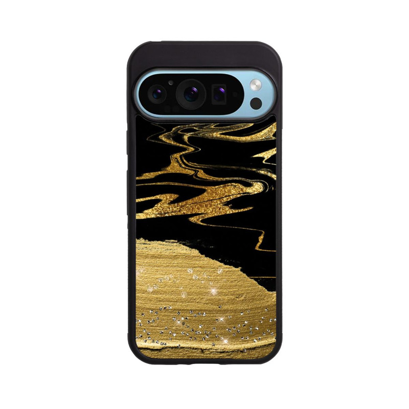 Pixel 9 Pro XL Base Case Marmoradern im Goldlook