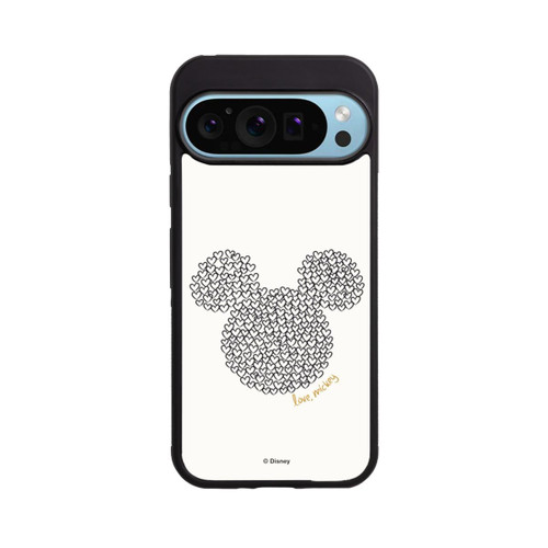 Google Pixel 9 Pro XL Base Case Micky Black and White