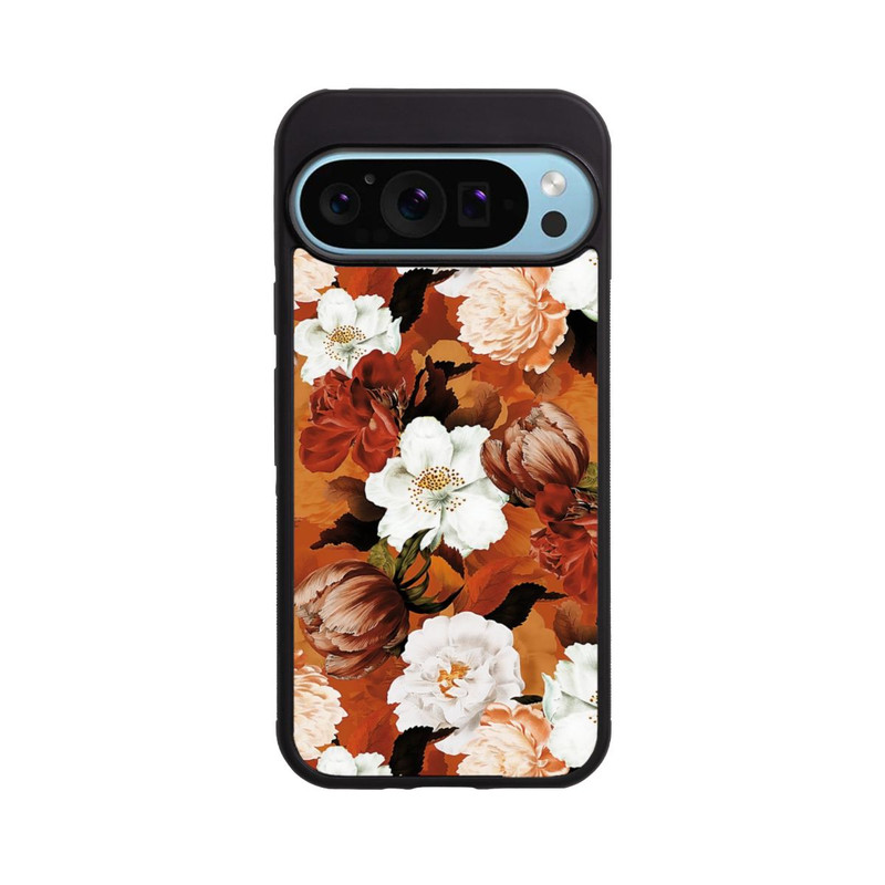 Pixel 9 Pro XL Base Case Üppige Vintage Pfingstrosen Und Rosen