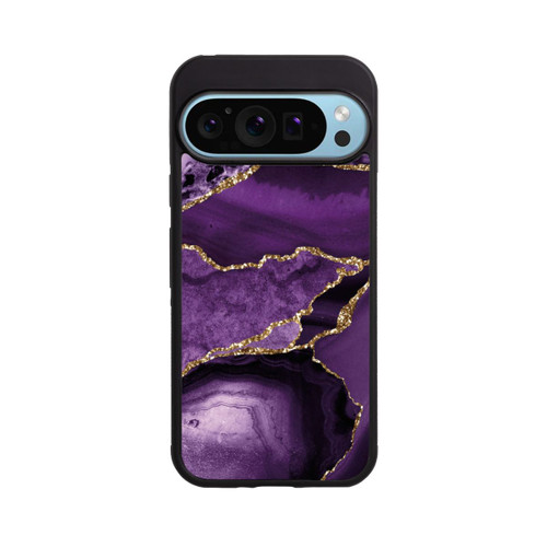 Google Pixel 9 Pro XL Base Case Lila Marmor Landschaft