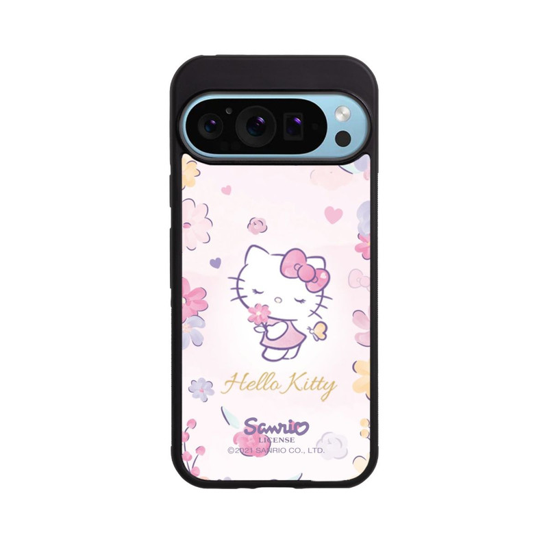 Pixel 9 Pro XL Base Case Hallo Kitty Blume