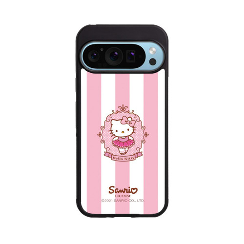 Google Pixel 9 Pro XL Base Case Hello Kitty Ballerina-Streifen