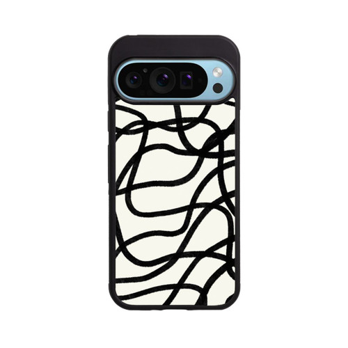Google Pixel 9 Pro XL Base Case Schwarze Linien