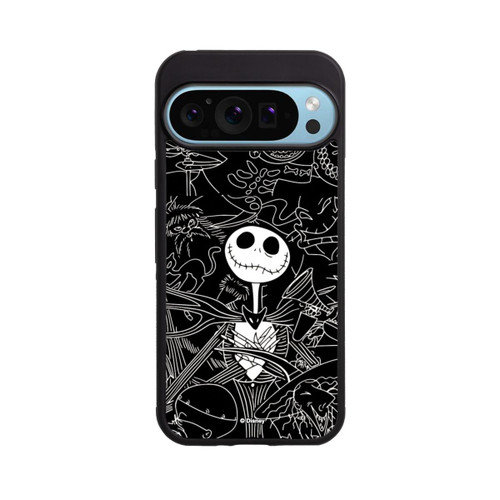 Google Pixel 9 Pro XL Base Case Jack Scratch Tim Burtons Nightmare before Christmas