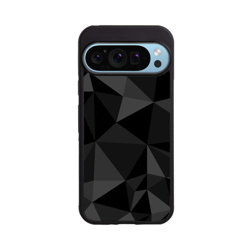 Google Pixel 9 Pro XL Base Case Polygonmuster schwarz