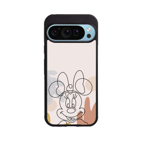 Google Pixel 9 Pro XL Base Case Minnie Abstract Lineart