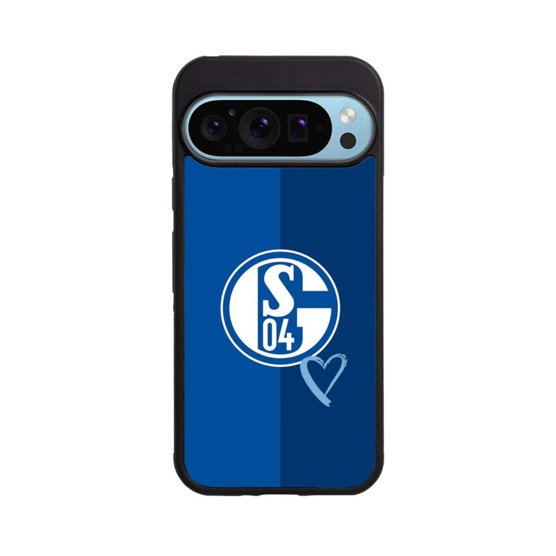 Pixel 9 Pro XL Base Case Schalke 04 Herzt