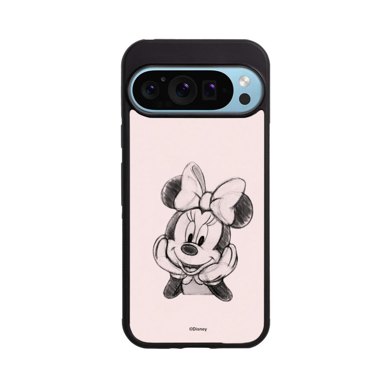 Pixel 9 Pro XL Base Case Minnie Posieren Sitzen