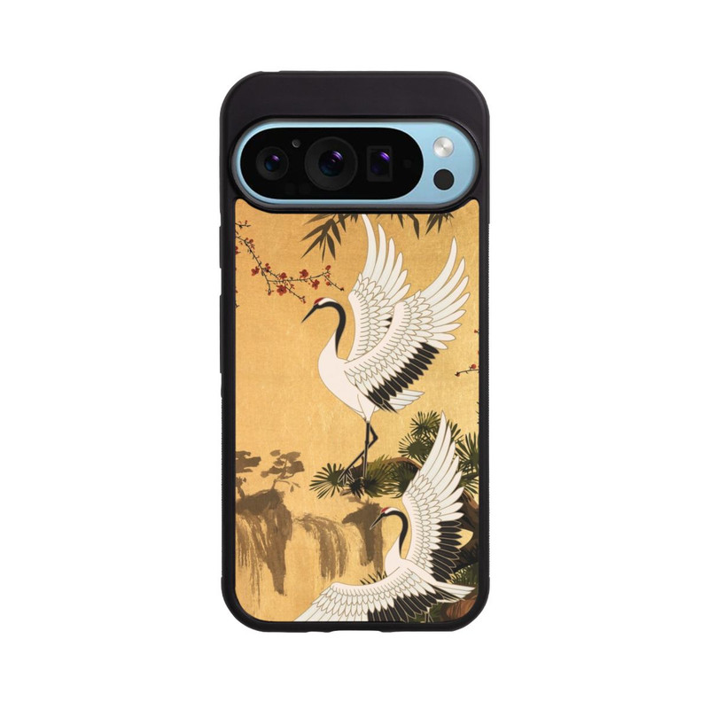 Pixel 9 Pro XL Base Case Kraniche Gold Japan 2