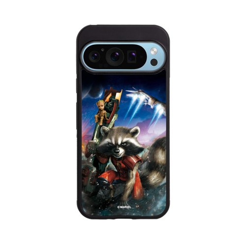 Google Pixel 9 Pro XL Base Case Rocket &amp; Baby Groot Guardians Of The Galaxy
