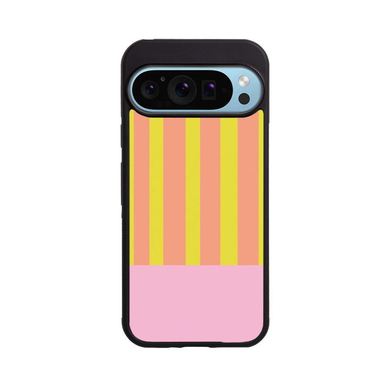 Pixel 9 Pro XL Base Case Neonfarbige Streifen