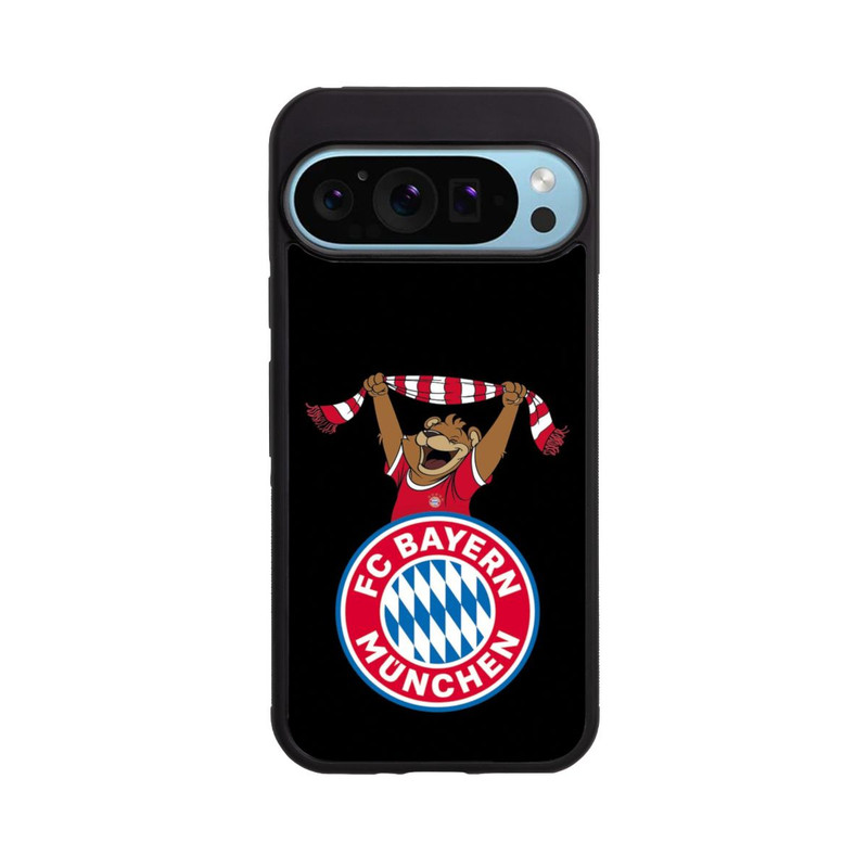 Pixel 9 Pro XL Base Case Bernie Jubel mit Schal Schwarz