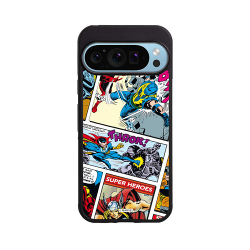 Google Pixel 9 Pro XL Base Case Marvel Retro Comic Blue