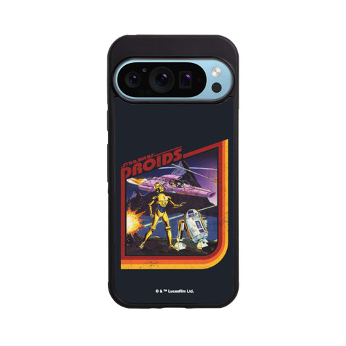 Google Pixel 9 Pro XL Base Case R2D2 und C3PO Comic