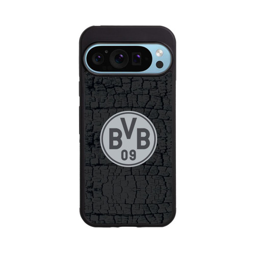 Google Pixel 9 Pro XL Base Case BVB Trikot Kohle und Stahl