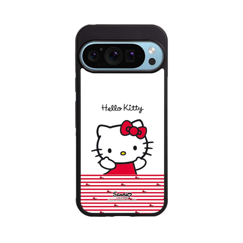 Pixel 9 Pro XL Base Case Hello Kitty Schleifen