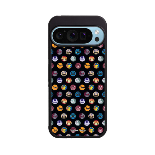 Google Pixel 9 Pro XL Base Case Bijuu Muster Schwarz