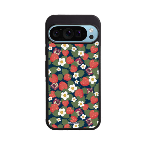 Google Pixel 9 Pro XL Base Case Lotso Toy Story Strawberry Flower Pattern