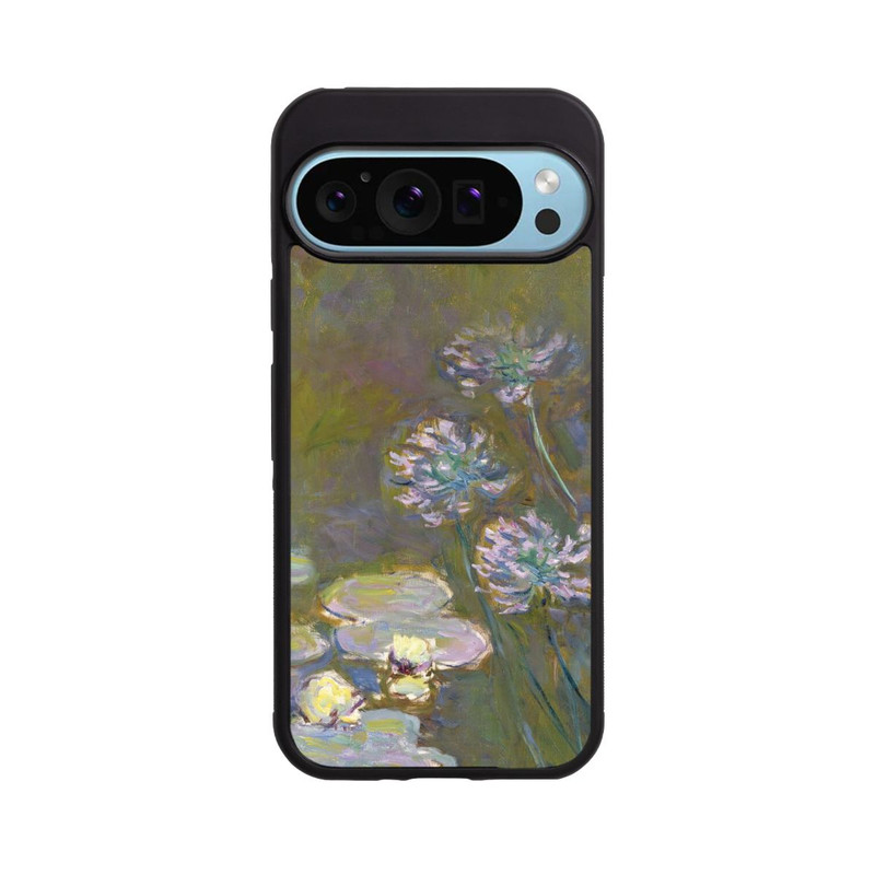 Pixel 9 Pro XL Base Case Waterlilies and Agapanthus