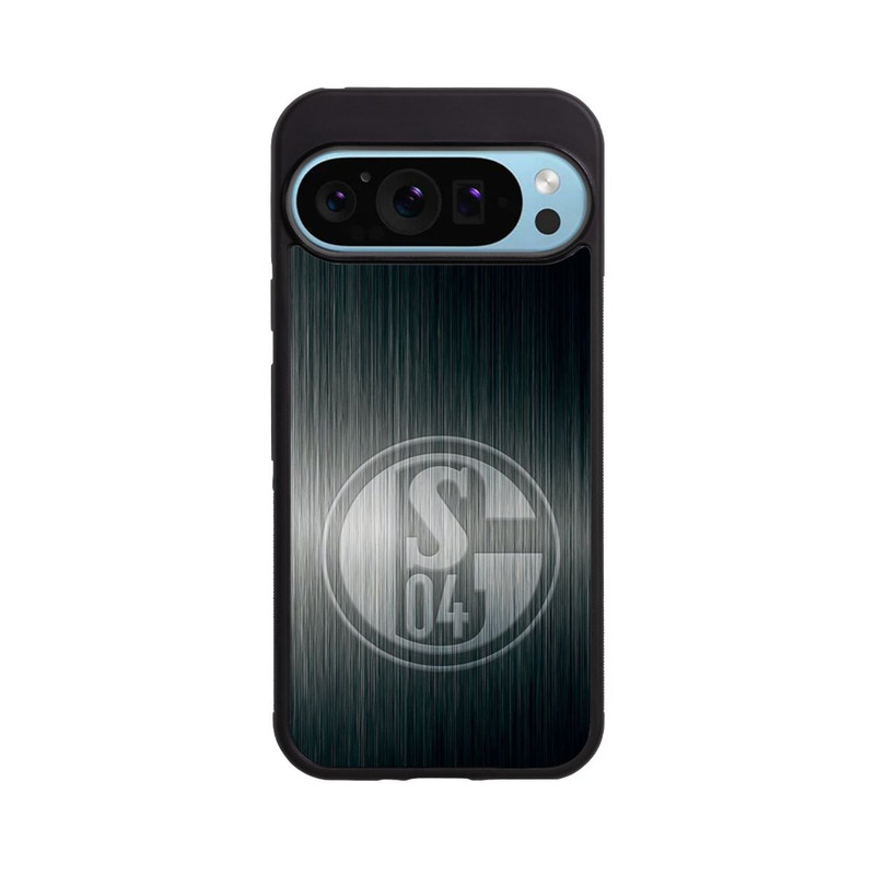 Pixel 9 Pro XL Base Case Schalke 04 Metall Look
